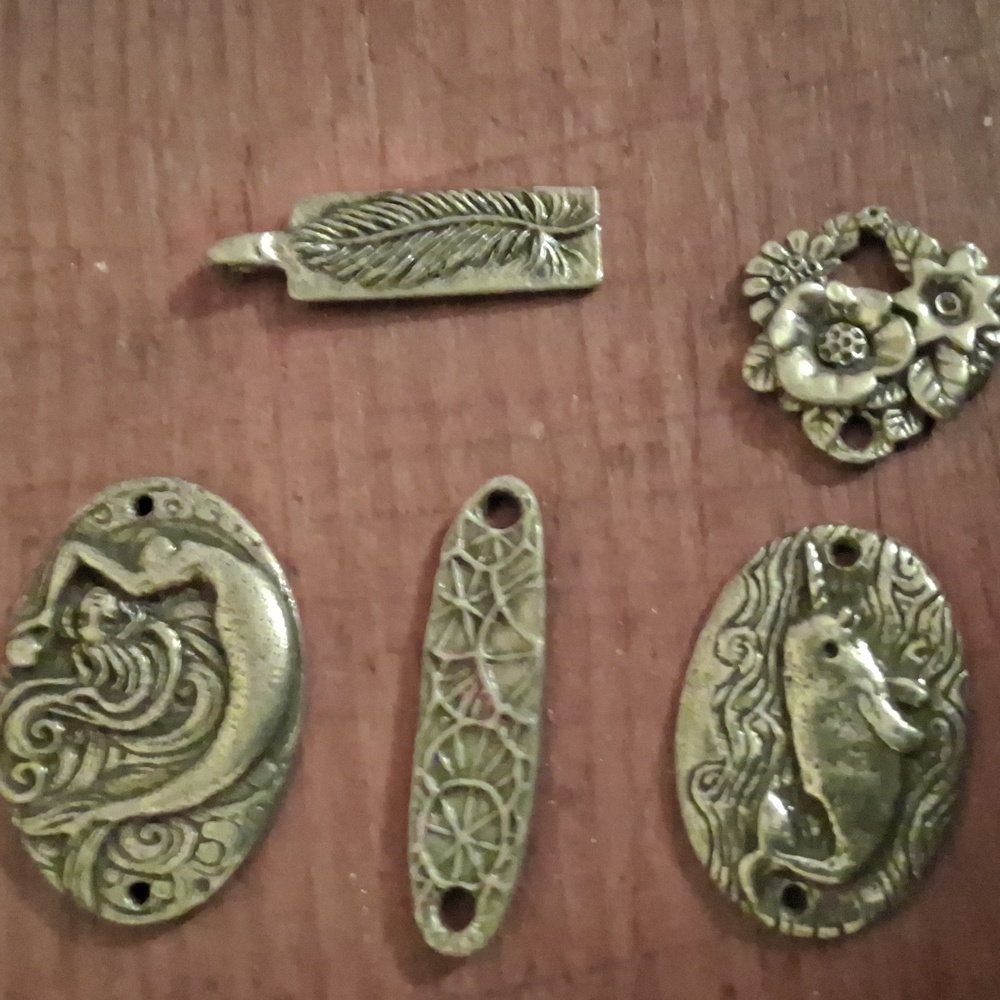 Green Girl Studio Pewter Charms